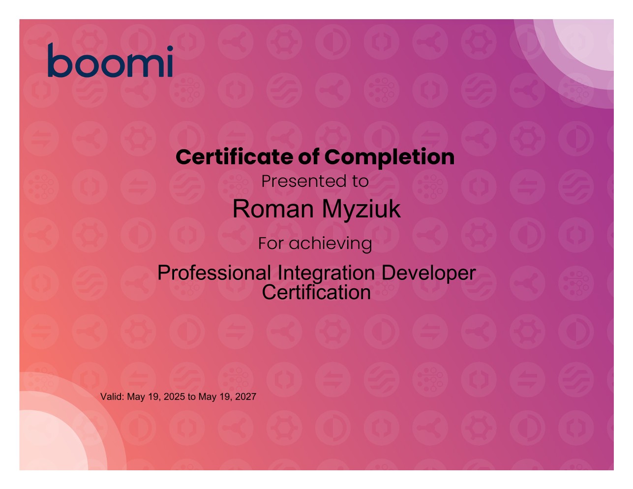 Professional Integration Developer - Boomi